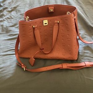 Authentic MCM Essential Tote-Cocoa